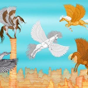 Winged Horses of the West
